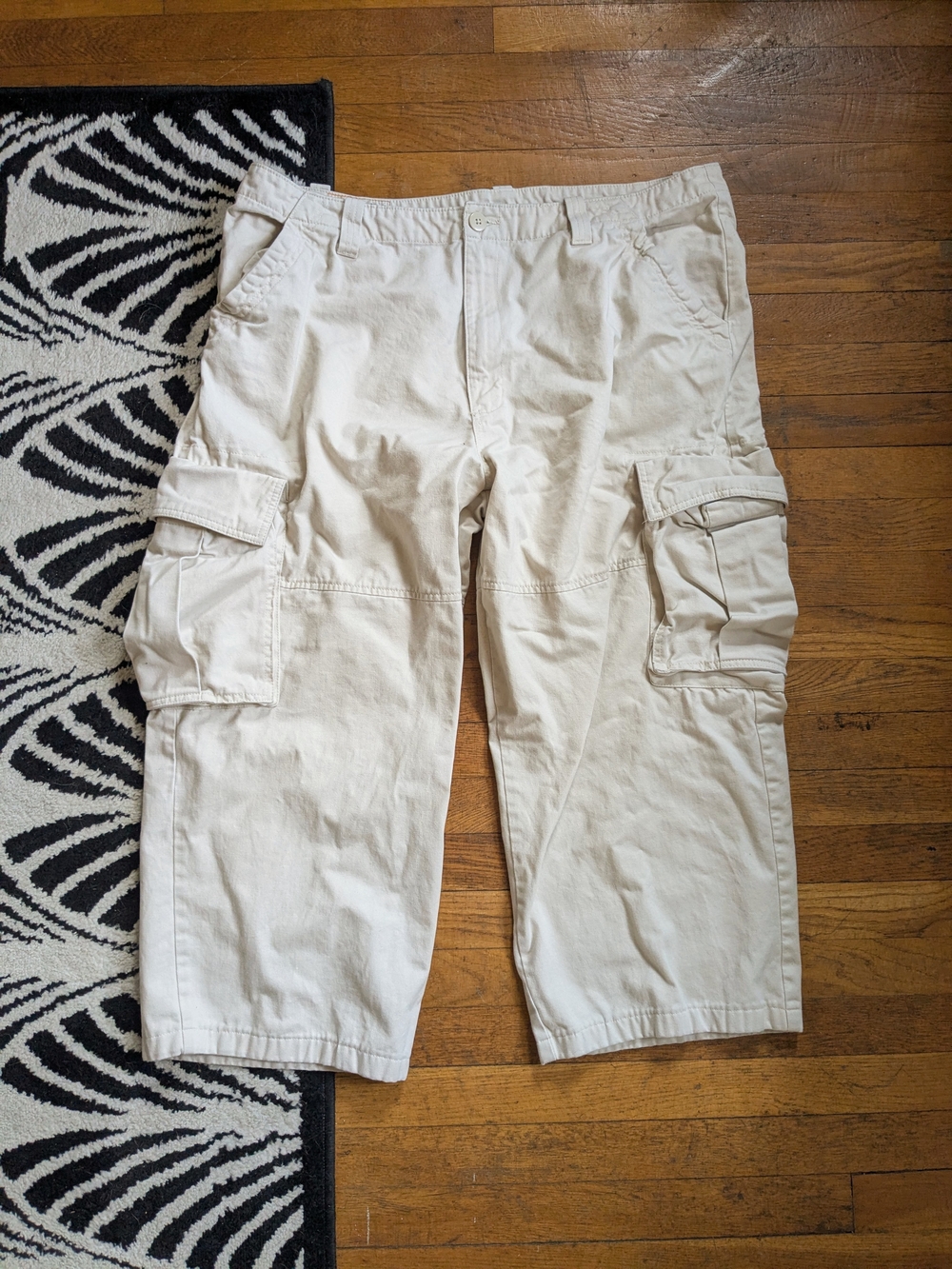 Cream Timberland Cargo Pants